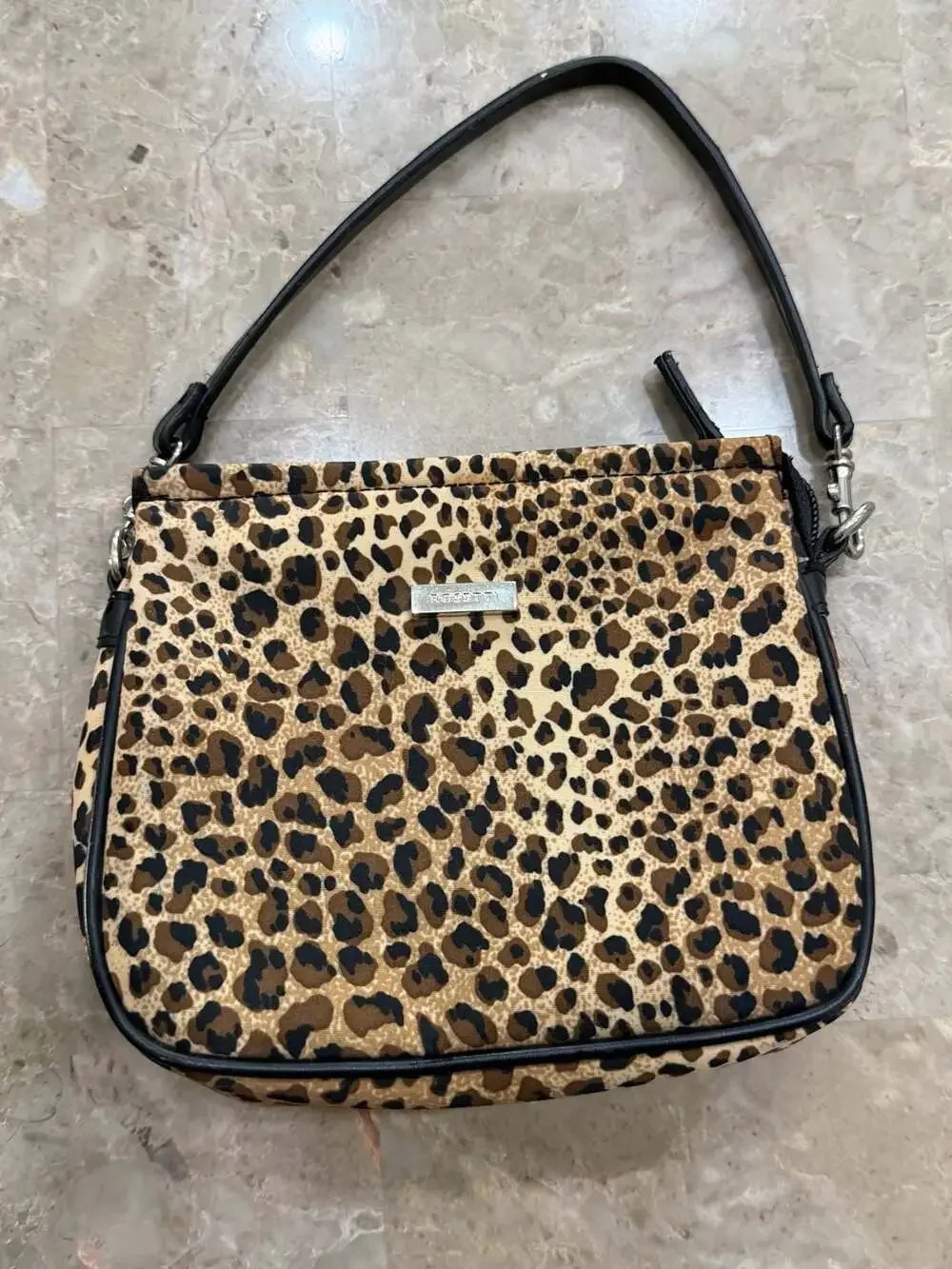 Rosetti Leopard Print Small Shoulder Bag / Wristlet